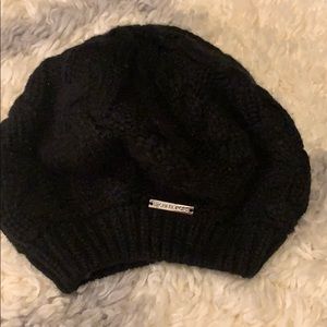 Women Michael Kors beret black